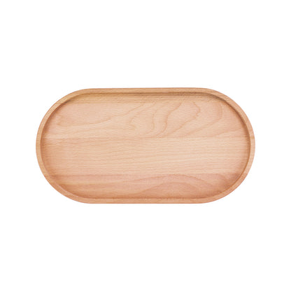 Puur Hout | Beuken Serveertray ovaal - L 32 x 17 cm