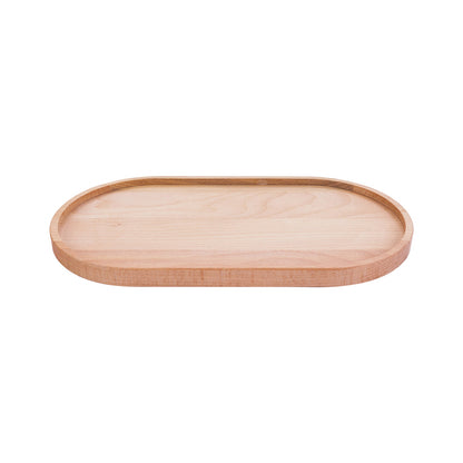Puur Hout | Beuken Serveertray ovaal - L 32 x 17 cm