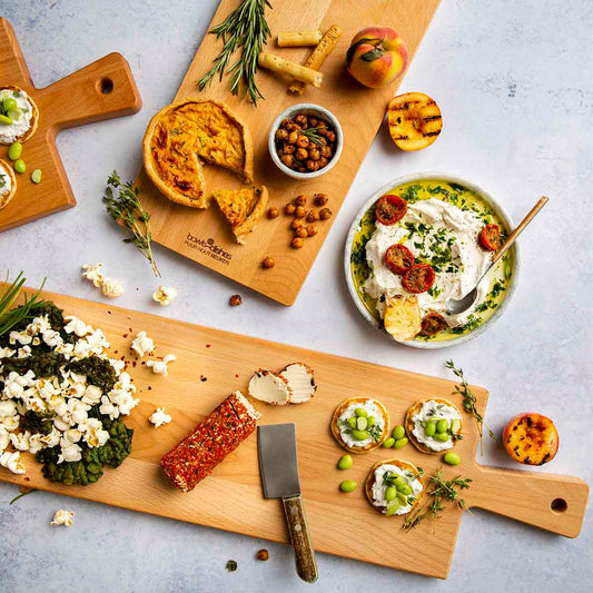 Puur Hout | Beuken (steak-) serveerplank 49 x 20 x 2 cm