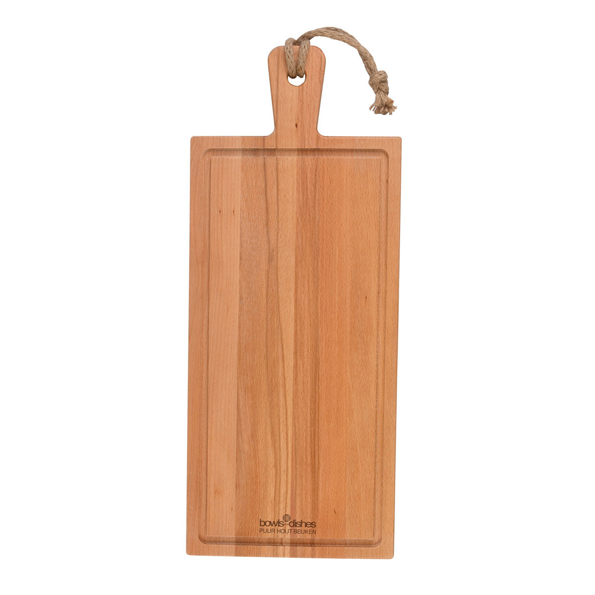 Puur Hout Beuken Steakplank 59x24 cm - Duurzame Houten Serveerplank voor Steaks en BBQ
