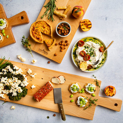 Beuken serveerplank met handvat | 49 × 20 cm