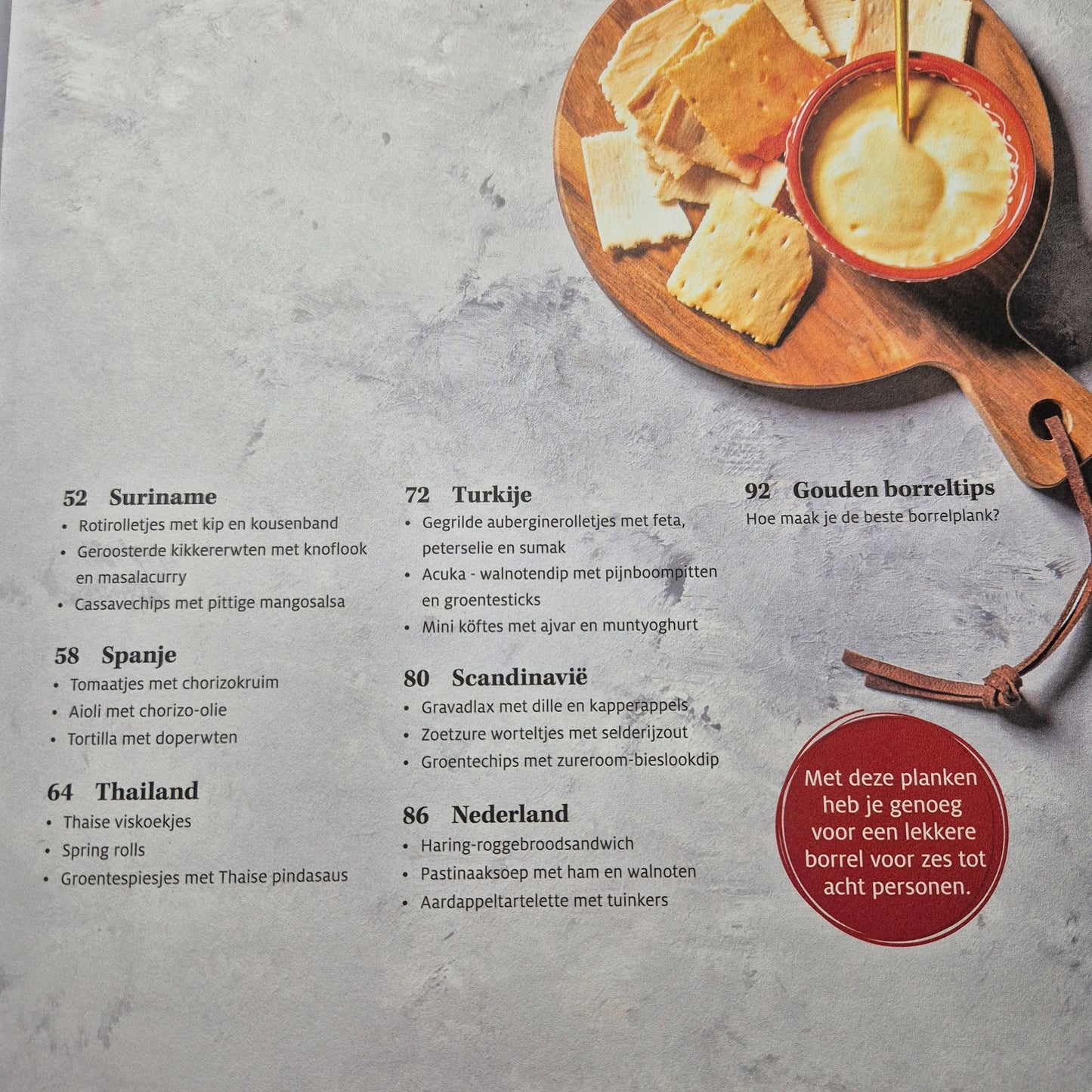 Borrelen van de plank - Boek