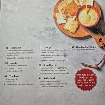 Borrelen van de plank - Boek