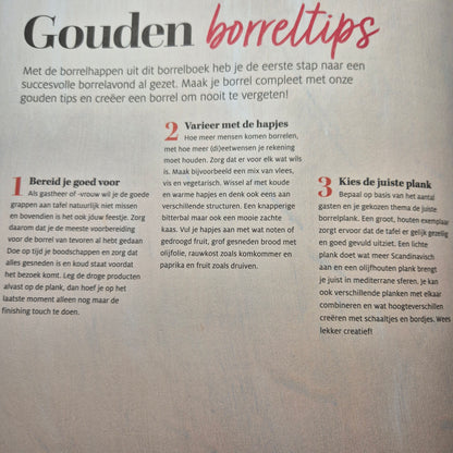 Borrelen van de plank - Boek